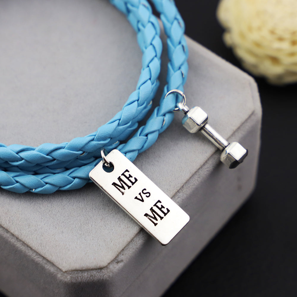 3 lap bracelet woven bracelet