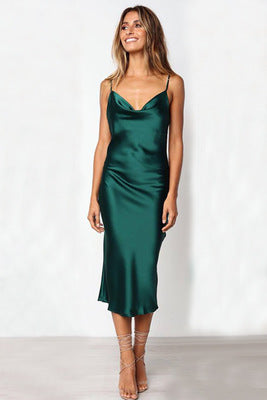 Strapless backpack hip dress