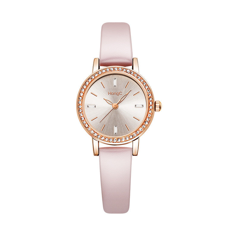 Women's Watch Student Fashion Diamond Quartz Watch