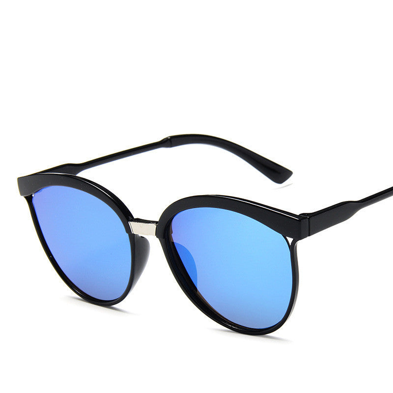 New Large Rim Sunglasses European And American Fashion Colorful Glasses Black Eyebrows Handsome Beautiful Sunglasses