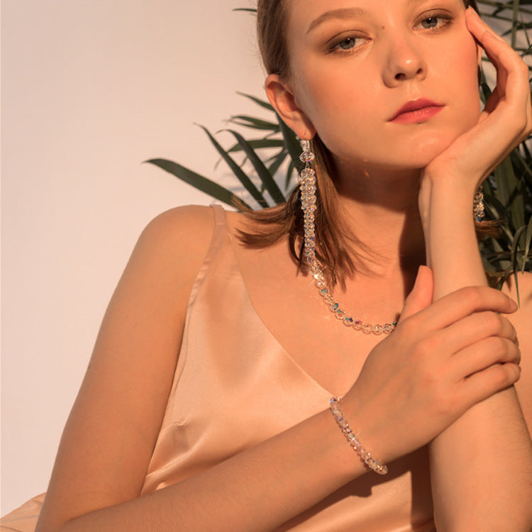 Simple And Fashionable Crystal Bracelet For Women