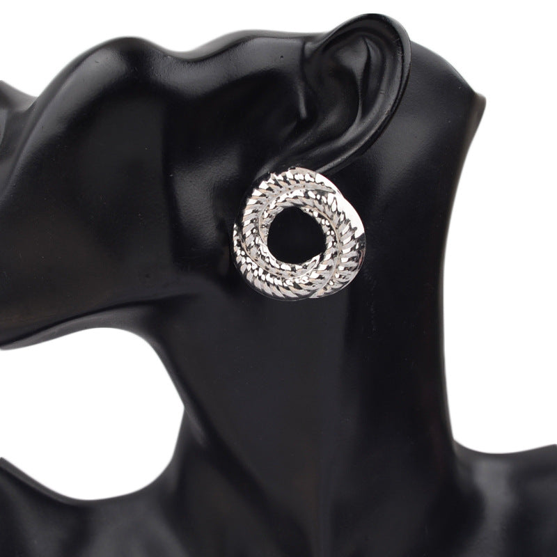 Fashion Temperament Entry Lux Simple Earrings For Women