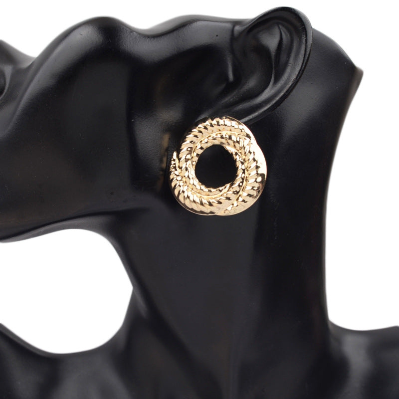 Fashion Temperament Entry Lux Simple Earrings For Women