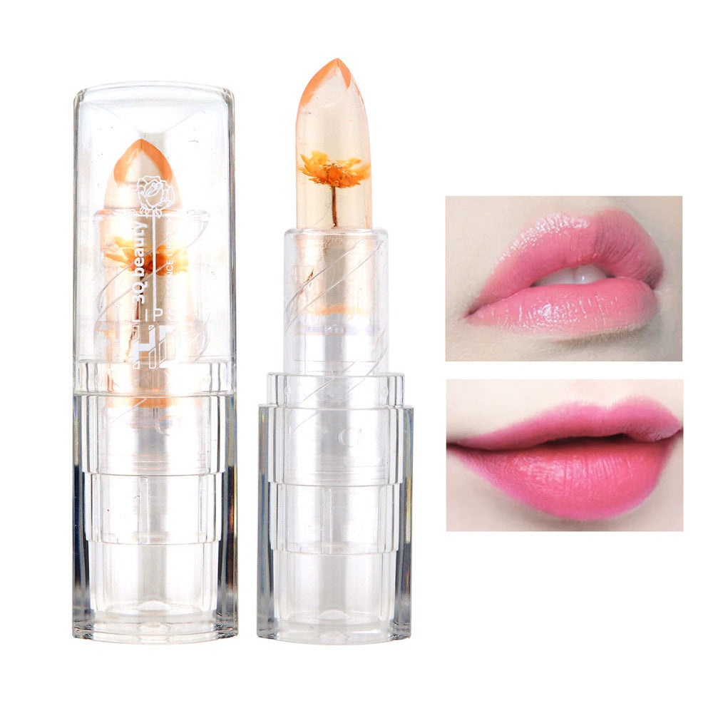 Dried Flower Warming Transparent Jelly Lipstick