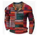 Men's Long Sleeve T-shirt Digital Printing Long Sleeve