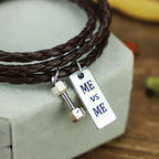 3 lap bracelet woven bracelet