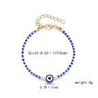 Handmade Lucky Black String Bracelet Evil Eye Charm Bracelets Women Blue Eyes Beads Bring You Lucky Peaceful Adjustable Bracelet