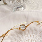 Retro Small Golden Watch Quartz Women's Watch