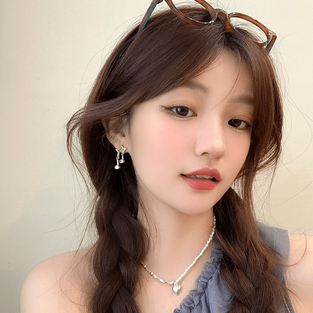 XINGX Pendant Drill Stud Earrings Women's Exquisite Design