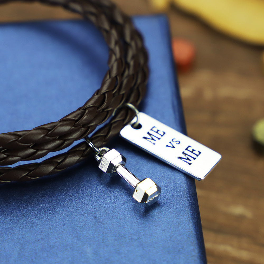 3 lap bracelet woven bracelet