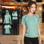Running gym Yoga suit Four-piece suit