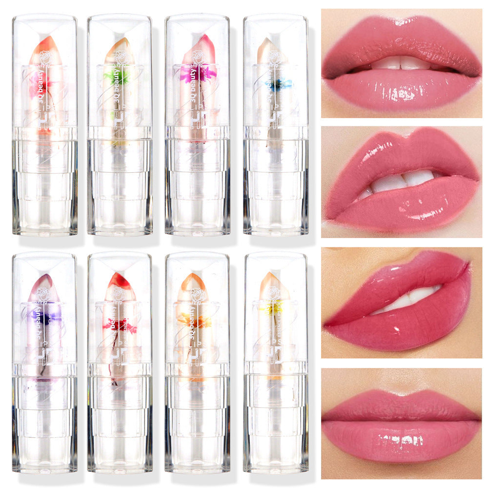 Dried Flower Warming Transparent Jelly Lipstick