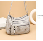 Women's Leather Large-capacity Crossbody Bag