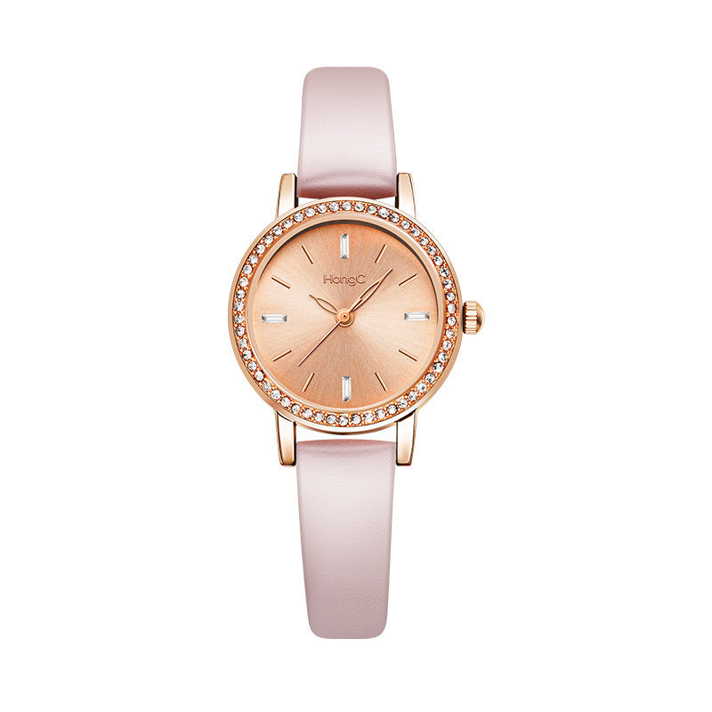 Women's Watch Student Fashion Diamond Quartz Watch