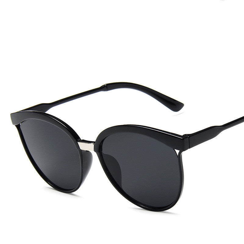 New Large Rim Sunglasses European And American Fashion Colorful Glasses Black Eyebrows Handsome Beautiful Sunglasses