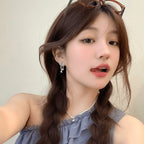 XINGX Pendant Drill Stud Earrings Women's Exquisite Design