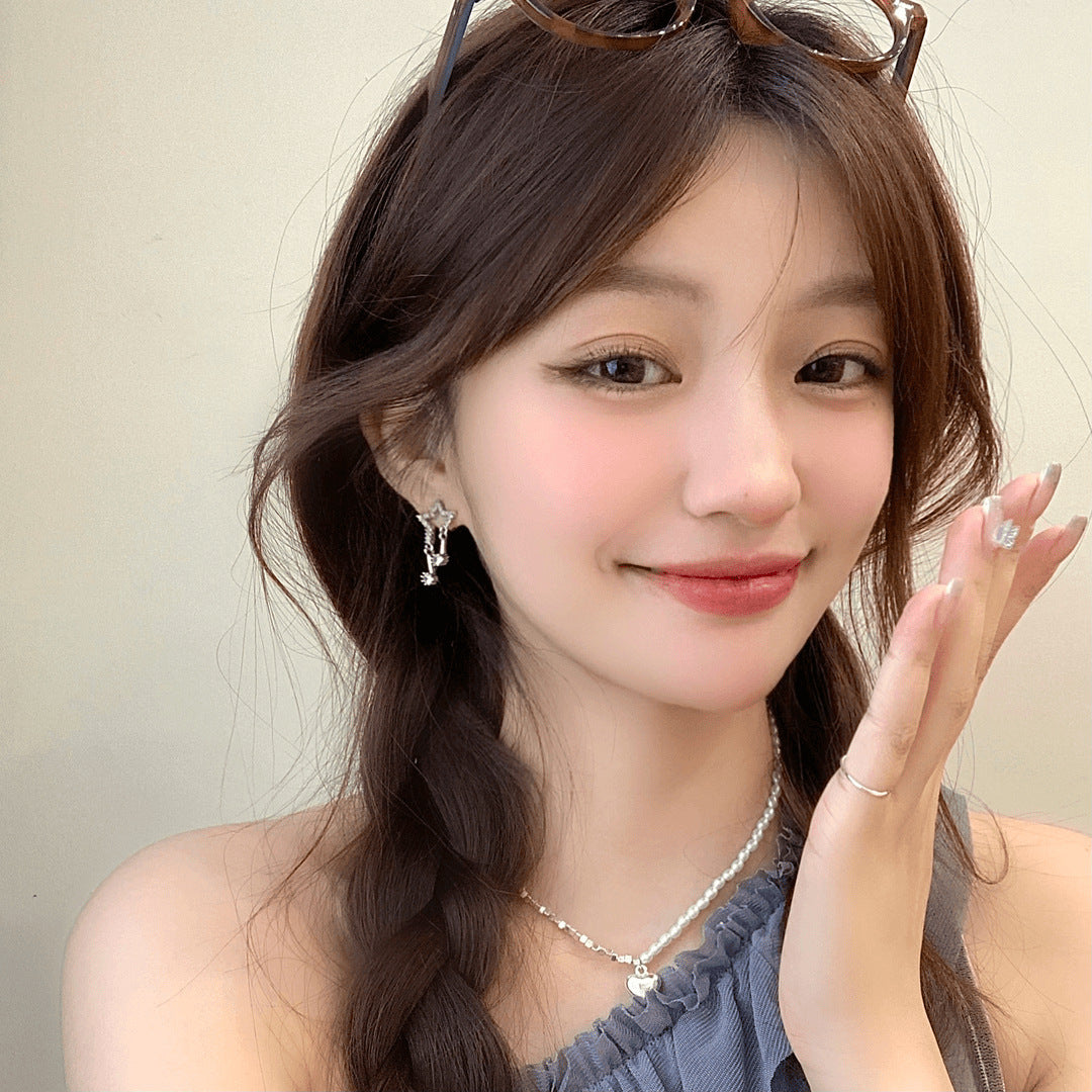 XINGX Pendant Drill Stud Earrings Women's Exquisite Design