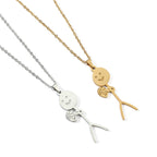 Funny Design Sense Basketball Little Man Necklace Fashion