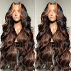 Gradient Color Big Wave Wig High-temperature Fiber