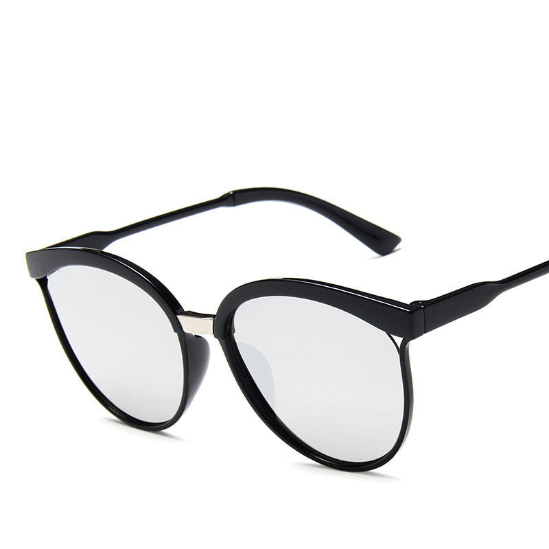 New Large Rim Sunglasses European And American Fashion Colorful Glasses Black Eyebrows Handsome Beautiful Sunglasses