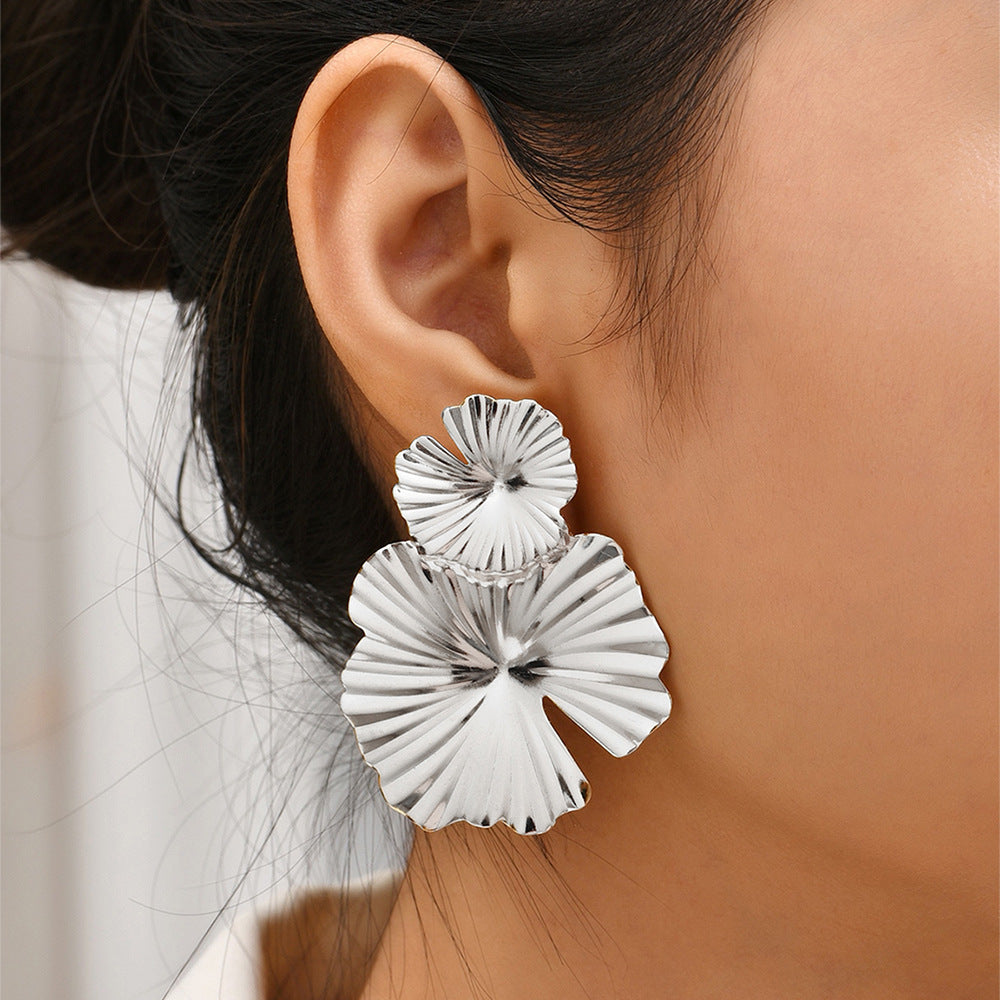 Fashion Temperament Entry Lux Simple Earrings For Women