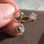 Angel Kiss Diamond Ear Retaining Ring Elegant