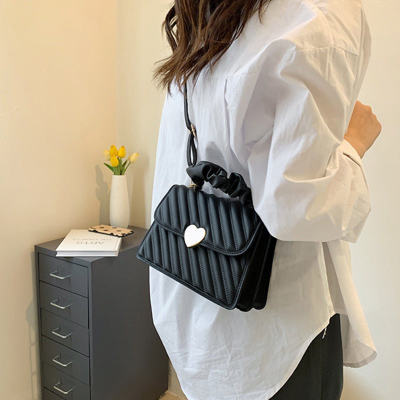 Personalized Fashion Rhombus Portable Small Square Bag Shoulder Messenger Bag