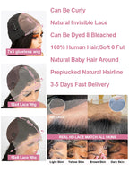 40 50 Inch Water Wave Curly Lace Front Wigs 13x4 13x6 HD Deep Wave Lace Frontal Wig 7x5 Glueless Human Hair Wigs For Women 300%