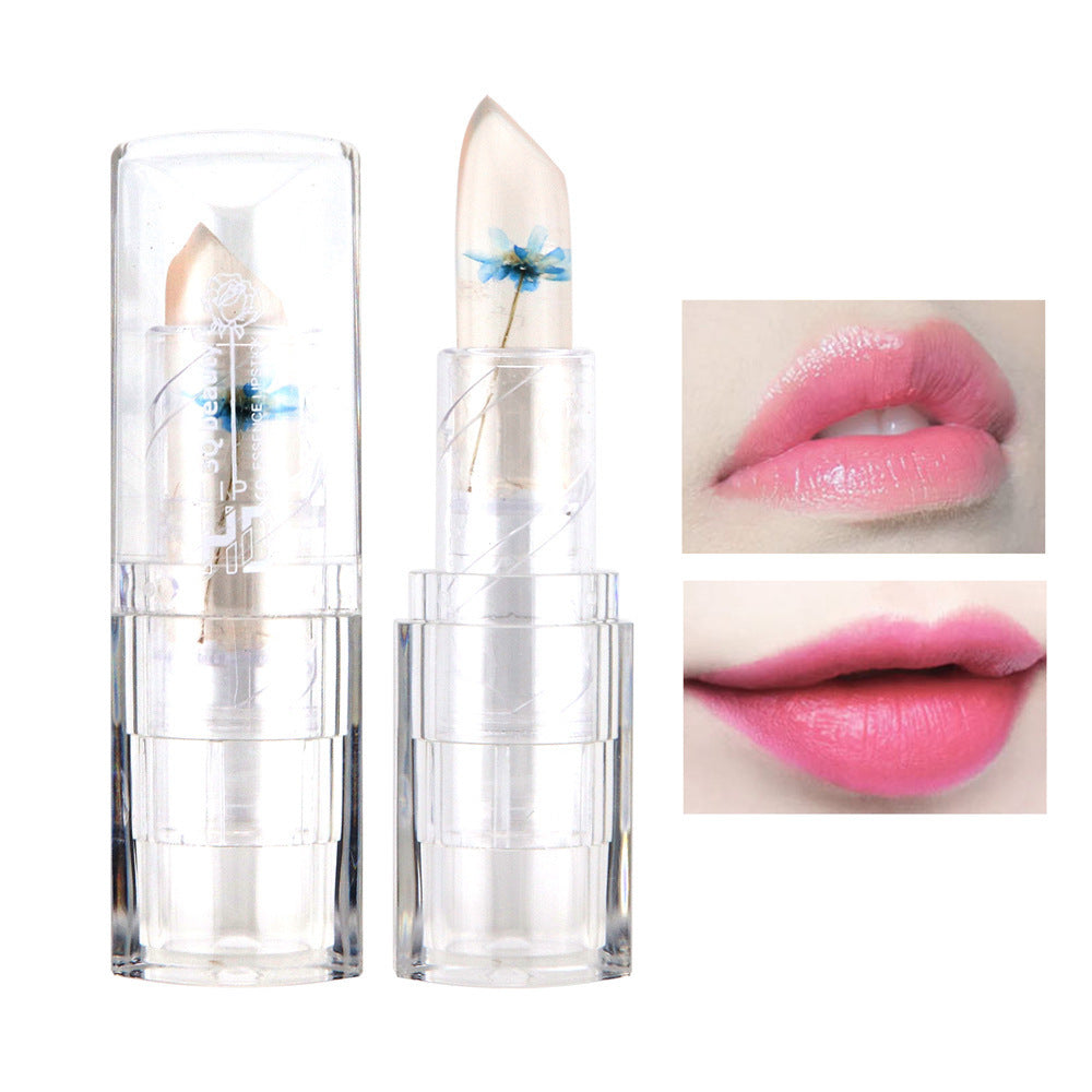 Dried Flower Warming Transparent Jelly Lipstick
