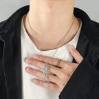 Funny Design Sense Basketball Little Man Necklace Fashion