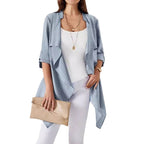 V-neck Thin Sleeve Jacket Cardigan For Women
