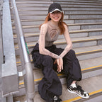 Sexy Hot Girl Style Pattern Printing Long Sleeve Mesh Inner Wear Slim Fit Slimming Top